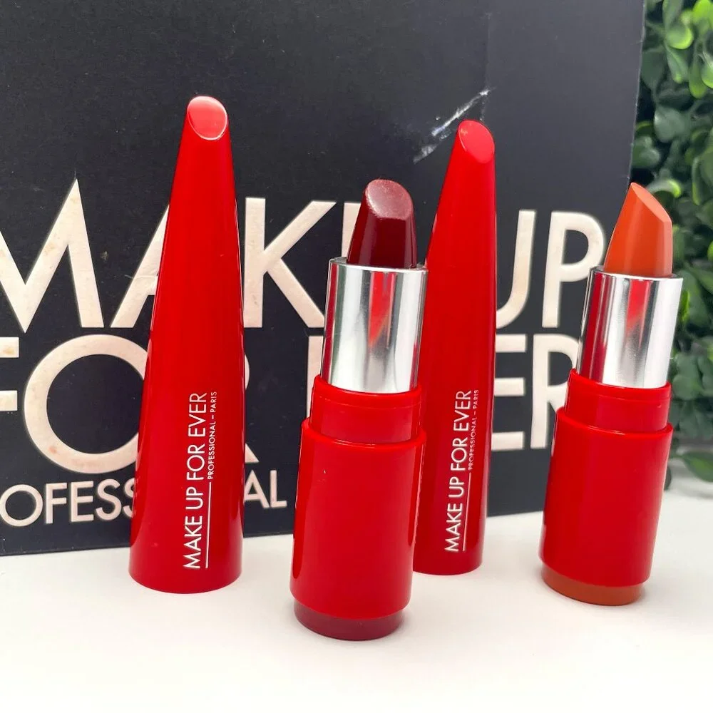 BUNDLE - 2 LIPSTICKS - Makeup Forever Rouge Artist Lipsticks